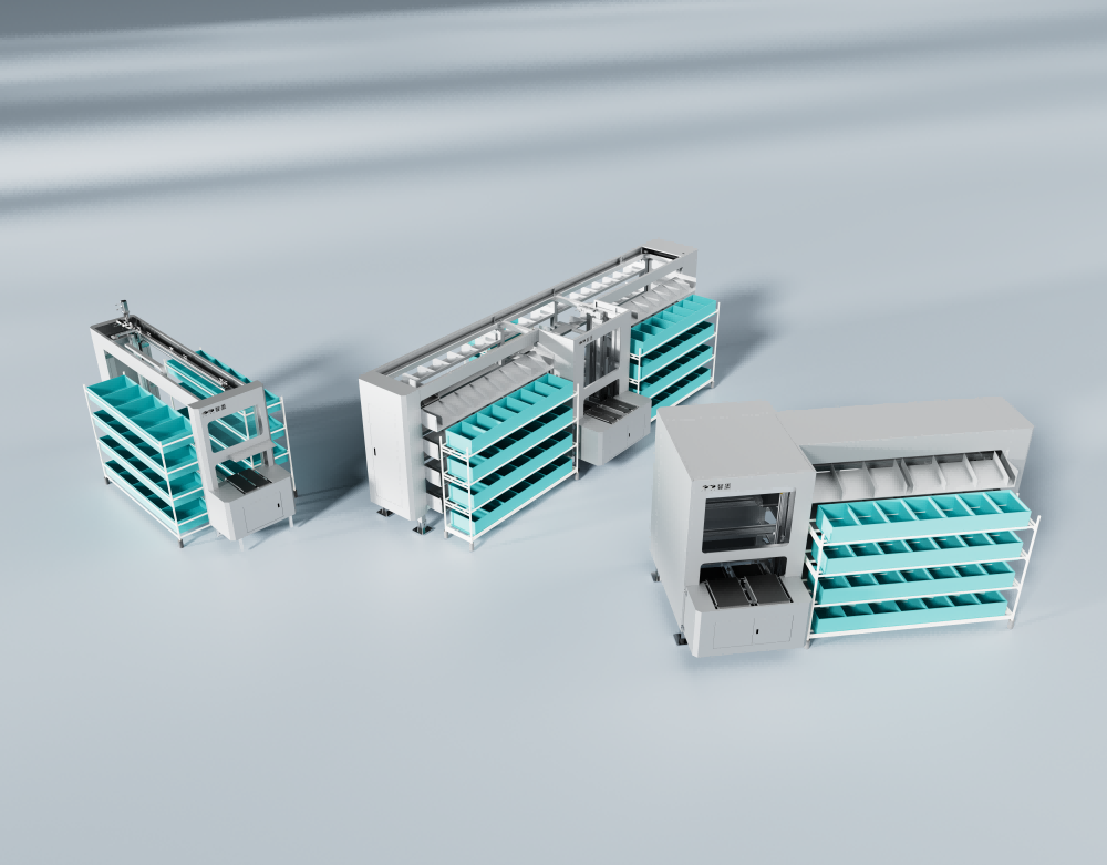 播种墙工作场景